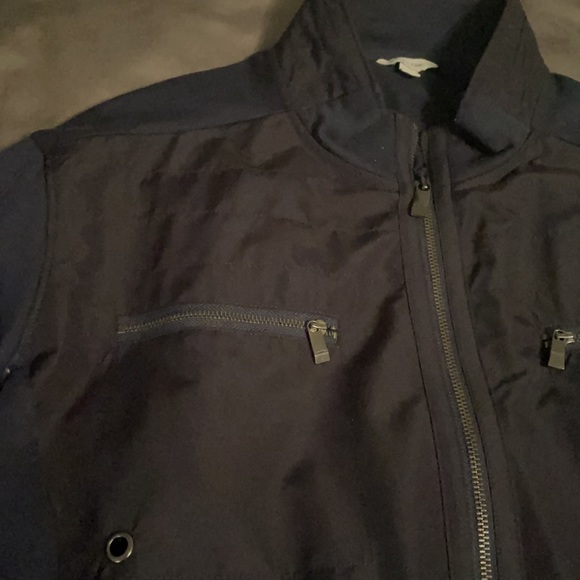 Calvin Klein zip up jacket navy blue 2x new without tags - Picture 3 of 4